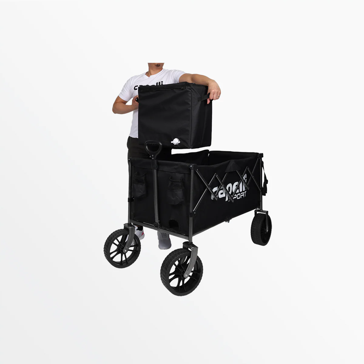 DELUXE LOGO SPORTS WAGON WITH TAILGATE AND COOLER - Image 4