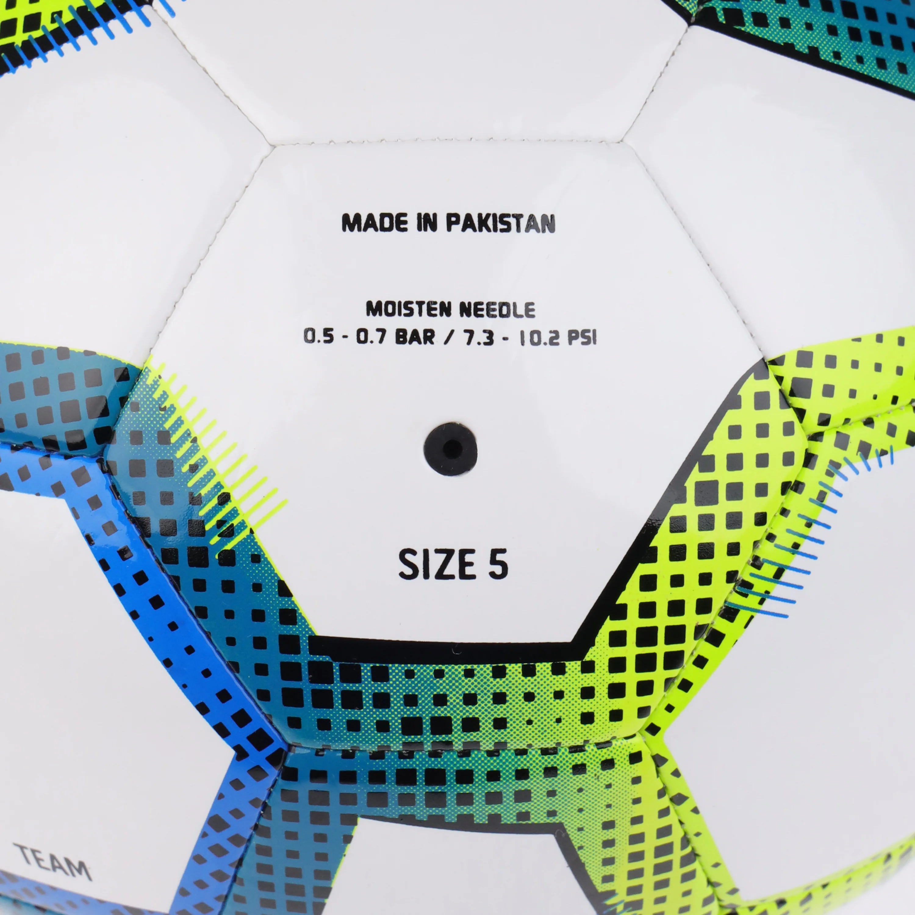 PLASMA TEAM FIFA BASIC MACHINE STITCHED SOCCER BALL - Image 5