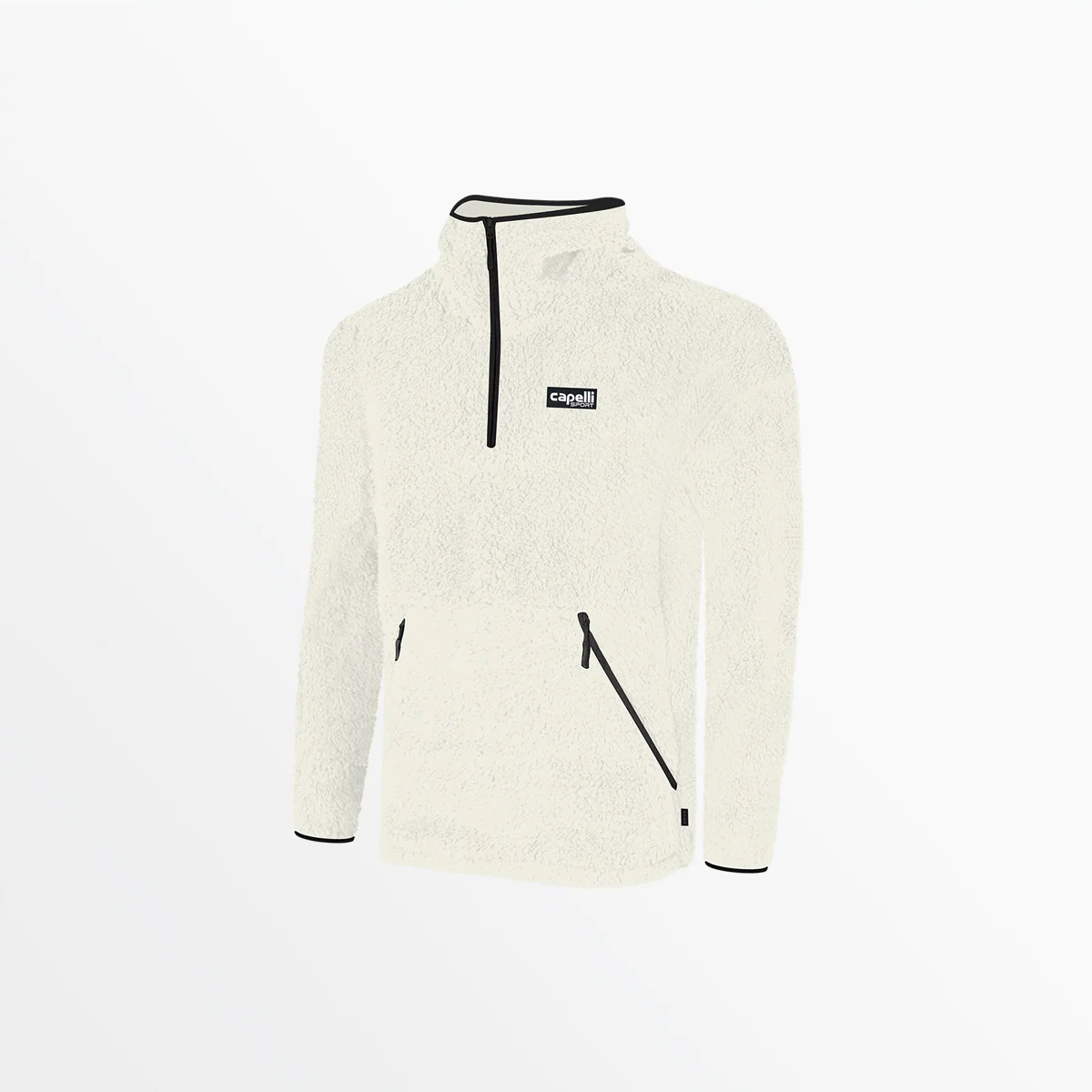 YOUTH QUARTER ZIP SHERPA HOODIE - Image 5