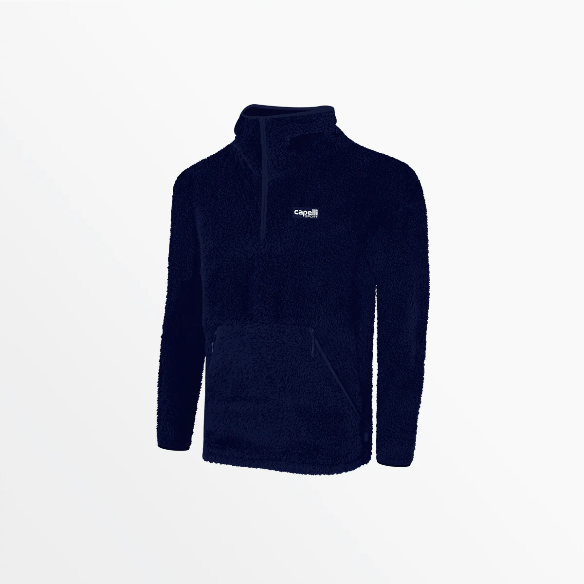 YOUTH QUARTER ZIP SHERPA HOODIE - Image 7